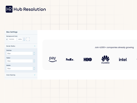 Equal Sizing for Logos
